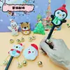 Broche de Boneca Sino de Natal de Pelúcia Desenho Animado DIY Alce Fofo Boneco de Neve Árvore de Natal Acessórios Acessórios Atacado
