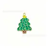 Venta Caliente Aleación Goteo de Aceite Accesorios DIY Colección Colgante Campana Copo de Nieve Navideño Aretes Collar Accesorios de Joyería Venta al por Mayor