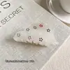 Novo Presilha de Flor Colorida de Acetato com Diamantes Coreana Presilha Tubarão Feminina Pente de Cabelo Grande de Alto Padrão para a Parte de Trás da Cabeça