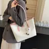 Bolso de hombro de gran capacidad, bolso de mujer, nuevo estilo 2026, casual y versátil, con un aspecto sofisticado, adecuado para la escuela y el trabajo