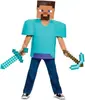 Mi Mundo Juguete Espada de Plástico Arco Flecha Espada de Diamante Pico Juguete Dos en Uno Juego Accesorios de Arma del Entorno
