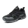 Zapatos de senderismo para parejas de gran tamaño transfronterizos de malla transpirable para camping todoterreno zapatos de senderismo de suela blanda zapatos deportivos profesionales para exteriores para mujer