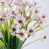 Transfronteiriço 7-Ramos 26-Cabeças Orquídea Simulada Flor de Pano de Grama de Primavera de Plástico Flor Simulada Violeta Planta Artificial Acessórios para Plantas Aquáticas