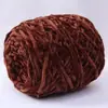 0.1kg Chenilla Terciopelo Dorado Lana Bufanda Tejida para Hombres y Mujeres DIY Hecho a Mano Tejer Suéter Gancho de Crochet Zapatillas Hilo Grueso