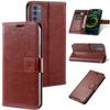 Aplicativo de comércio exterior Padrão Cavalo Louco LG G8 flip Q6 cartão V40 business V50 tudo incluso v20 à prova de quedas G7 capa de couro com sucção magnética