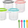 Ninja XSKPLID2CD Paquete de 4 Pints adecuado para tazas de helado de la serie NC299AM C300s