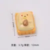 Urso Castanha Biscoito Comida e Brincadeira Criativo DIY Acessórios Cola de Creme Resina Peças Pequenas Pacote de Material Atacado