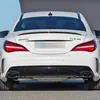 Adecuado para 13-19 Mercedes-Benz Cla 200260 Labio Trasero Modificado Amg Salida Cuádruple Garganta de Escape Cla Pala Frontal Labio Frontal