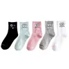 Calcetines para Mujer Primavera y Verano Media Pantorrilla Calcetines de Mujer Estilo Japonés Lindos y Divertidos Expresión de Ojos Grandes Calcetines de Dormir de Media Pantorrilla Fabricante Venta al por Mayor