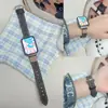 Adecuado para Correa de Reloj Xiaomi Mi Band 9Pro, Moderna Mezclilla 8Pro Redmi 54 Versátil de Moda Elegante Correa de Muñeca Correa de Reloj
