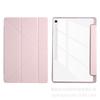 Adecuado para Samsung S10 Fe Plus Funda Protectora A11+Y Funda Protectora para Tableta Plegable A11 Funda de Cuero Transparente Acrílica