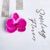 Cabeças de flores de orquídea mini impressas em 3D DIY feitas à mão peças de flores artificiais para jardinagem para cerimônia de casamento e materiais de decoração floral para salão
