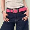 Cinto Trançado Simples Retro para o Dia a Dia Acessórios Femininos Moda de Alto Padrão Combinando com Camisa Cinto Sem Furo Cinto Tendência para Terno