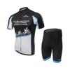 XINTOWN Nueva ropa de ciclismo Ropa de bicicleta Traje de manga corta para hombre Pantalones deportivos de ciclismo de verano