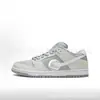 Dunk Panda Sb Sombra Gris Congelado Piel de Vaca de Primera Capa Zapatillas Retro de Caña Baja para Hombre y Mujer Takeda Shoes Versión Alta