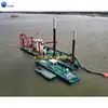 Draga de succión de casco y embarcación de succión de arena, caudal de agua 4000 metros cúbicos, embarcación de succión de arena y dragado con cabezal de corte, profundidad de dragado 20 m, embarcación de dragado