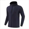 Jaqueta corta-vento casual para homens e mulheres, primavera e outono, para esportes ao ar livre, moda transfronteiriça, tecido para montanhismo, jaqueta esportiva com capuz