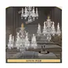 Lámpara de Cristal Frances Personalizada Restaurante de Huéspedes Dormitorio Candelabro Candelabro de Cristal de Alta Definición Codo de Cristal Clásico Codo de Cristal
