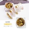 Manicure Folha de Ouro Seda Folha de Ouro Fragmentos de Papel Novo Fototerapia Ultrafina Esmalte Cola Decoração Estilo Japonês Platina Papel Folha de Estanho