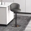 Bancos altos de bar modernos y minimalistas, altura ajustable, giratorios, de patas altas, adecuados para uso doméstico, mostradores de caja, uso comercial, con respaldos acolchados