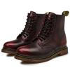 2023 otoño e invierno nuevas botas Martin para pareja para hombre retro punta redonda botas de cuero moda juventud piel de vaca botines para hombre Martin