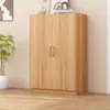 Guarda-roupa econômico moderno minimalista para casa, armário montado para armazenamento de quarto, adequado para apartamentos de aluguel, armário de armazenamento simples de madeira maciça