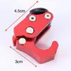 Accesorios para motocicleta de coche eléctrico gancho plegable gancho delantero para casco modificado de coche a batería gancho multifuncional de aleación de aluminio