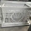 Fábrica de Foshan Cubierta de Aleación de Aluminio para Aire Acondicionado Cubierta Metálica Decorativa Exterior para Unidad de Aire Acondicionado Protección Exterior