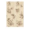Azulejos de Panel de Pared Vintage Estilo Francés 400x1200 para Baño Pasillo Pared Inferior Azulejos Zoclo Negro Azulejos Decorativos de Media Pared