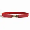 Cinturón Delgado de Decoración para Mujer Cinturón Telescópico Ajustable para Mujer Accesorios Estilo Chino Casual Versátil Combinación para Falda Retro