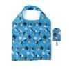 En Stock Poliéster 190t con Patrón Bolsa de Compras Plegable Bolsa Tote para Supermercado Bolsa Portátil Ecológica con Impresión de Logo