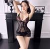 Senye Fairy Lencería Sexy Transparente Encaje Púrpura Puro Tentación Malla Babydoll