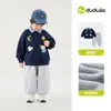 Celebrando el Día Nacional 1 Pieza 10% de descuento Colección de Conjuntos Conjunto Infantil Dudu Sudadera y Pantalones de Otoño para Niños