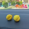 Todo va bien, Mini Curación y Lindo Lichi Adornos para Coche, Accesorios Decorativos para Coche, Regalos Creativos de Gama Alta