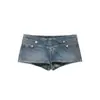Para Comercio Exterior Europeo y Americano Transfronterizo Ropa de Mujer Aliexpress Más Vendido Verano Retro Resistente Doble Botonadura Mezclilla Conjunto de Dos Piezas