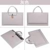 Bolso de mano nuevo de cuero bolso para portátil bolso de PU almacenamiento plano maletín macbook12air14 pulgadas 16 pulgadas