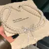 Collar Super Brillante de Princesa Fugitiva para Mujer, Nuevo Modelo 2025, Lujo de Alta Gama, Estilo de Nicho, Exquisita Cadena para la Clavícula