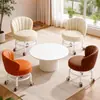 Modelo Elevado de 30cm Roda Universal Giratória Banqueta Pequena Banqueta com Encosto Rodízios para Banqueta Banqueta Baixa