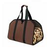 Bolsa de armazenamento de lenha portátil transfronteiriça Bolsa de armazenamento de madeira Bolsa de armazenamento de madeira para acampamento ao ar livre Bolsa de transporte de toras