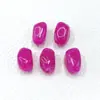 Contas Irregulares em Formato de Pedra Bicolores 12x20mm com Pequenos Furos, Novos Acessórios Estilo Chinês, Acrílico