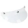 Casco de Motocicleta Gorra Visera Retro Visera de Casco Borde de Color Varias Opciones Visera de Casco Corbata Visera de Casco A350