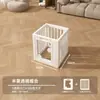 Valla para perros, barrera protectora para interiores, división para perros pequeños y medianos, uso en el hogar, jaula transparente y visible para cachorros