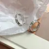 Celebridad de Internet ins Anillo Par de Dedo Índice con Números Romanos de Plata Tailandesa Anillo Abierto Anillo de Pareja Par de Anillos Vintage para Hombres y Mujeres