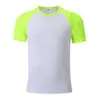 Camiseta de Verão Logo Personalizado Raglan Secagem Rápida Camisa Publicitária Manga Curta Estampada Gola Redonda Algodão Puro Ombro Roupa de Trabalho Feita Sob Medida