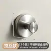 Gancho de ventosa de acero inoxidable para paredes de baño, gancho adhesivo sin taladro, fuerte capacidad de carga, gancho de almacenamiento adhesivo sin dejar rastro