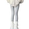 Leggings Femininos Listrados Verticais para Roupa Externa, Novo Estilo Primavera e Outono 2025, Forrados com Lã Outono e Inverno, Extra Grossos, Calças de Algodão Quentes, Calças de Lã, Calças Térmicas