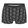 Dropshipping com Fotos Pode Ser Transformado em Cueca Boxer Masculina Elástica Confortável Respirável Estampada com Gato 3D para Animais de Estimação e Cachorros