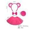 Fuente transfronteriza Halloween nueva diadema de animales oso accesorios para la cabeza de los niños accesorios de juego de rol accesorios para el cabello de oso