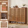 Sapateira de Porta de Casa Multicamadas Porta-Objetos Armário de Sapatos para Corredor Interno Estilo Novo Simples Popular Armazenamento de Sapatos Doméstico