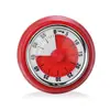 Temporizador de Cozinha Mecânico com Design Metálico Magnético, Disponível em Várias Cores, Cronometragem Precisa, um Ótimo Auxiliar de Cozinha